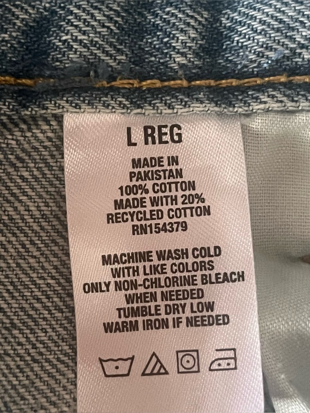 Aeropostale Light Wash Low Rise Denim Cargo Pants Y2K Juniors Size Large - Picture 3 of 9